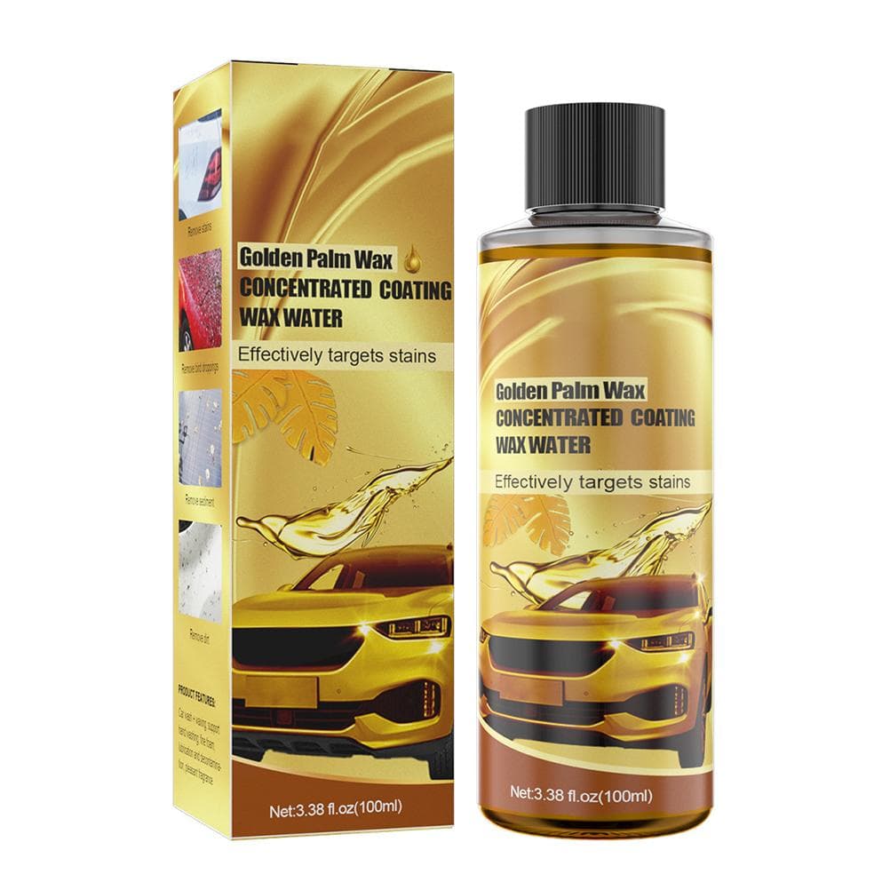 Carnauba Car Wash Wax and Polish Multipurpose Car Foam Cleaner for Car Wash and Waxing Car Golden