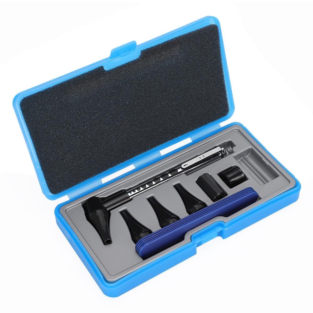 Five Facial Examiner Otoscope Ophthalmoscope Inspection Tool Set with LED Light