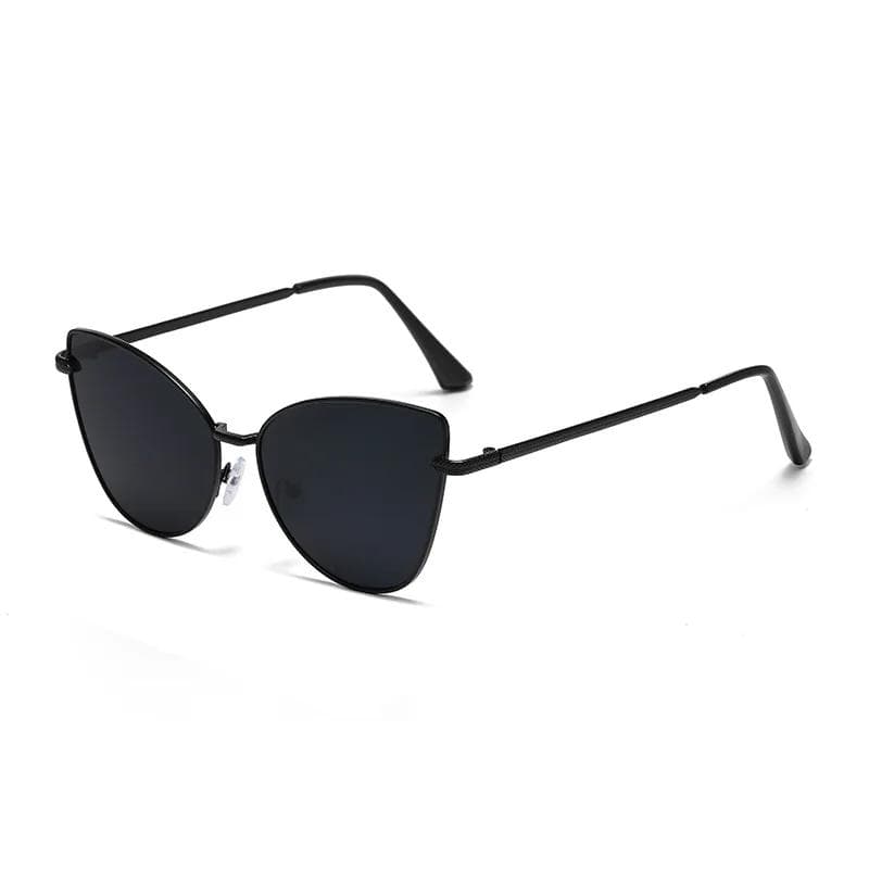 New Retro Metal Small Frame Cat Eye Sunglasses Women Style European American Fashion UV400