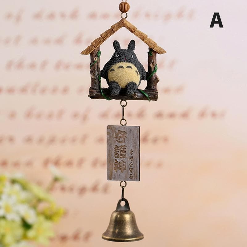 Cartoon Totoro Wind Chimes Gift Ornament Decoration Home Wind Spinner Home Decor