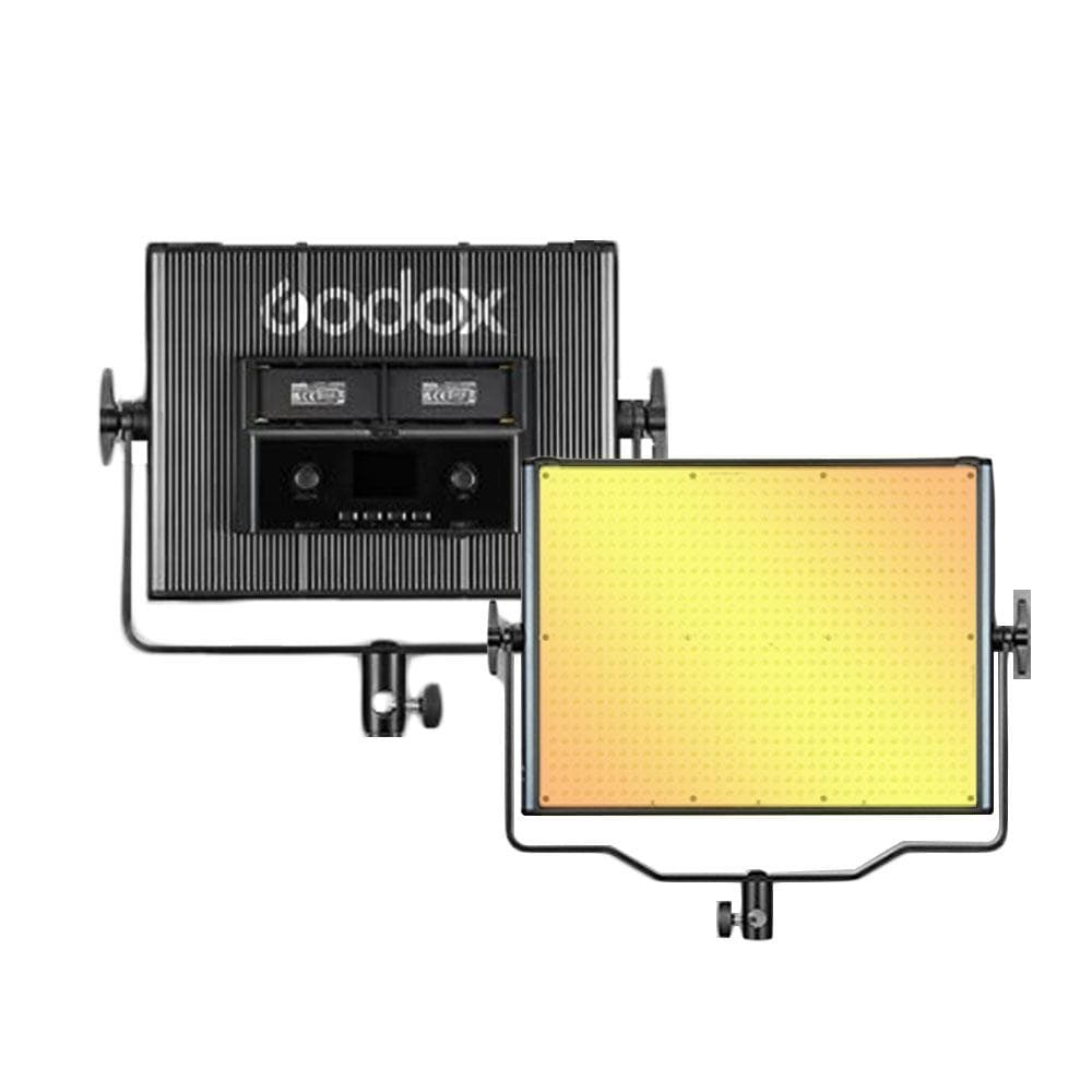 GODOX LDX50Bi 65W Bi-color LED Photography Light Video Light Panel 11 Special Lighting Effects EU Plug black
