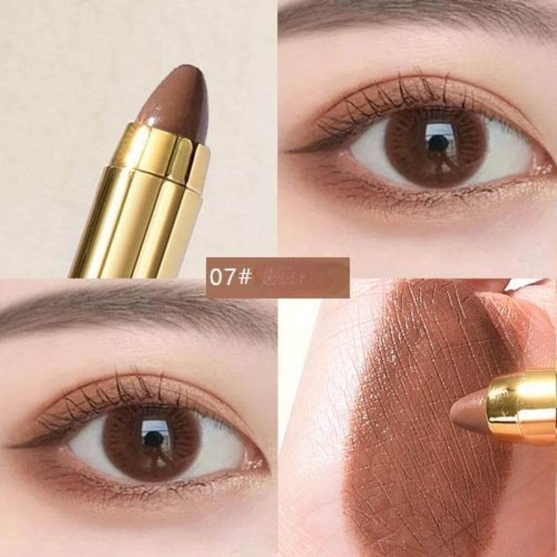 Eye Shadow Pen Eye Makeup Lying Silkworm Pen Double-ended Highlighter Pen Eye Shadow Stick Women Shimmer Matte Makeup