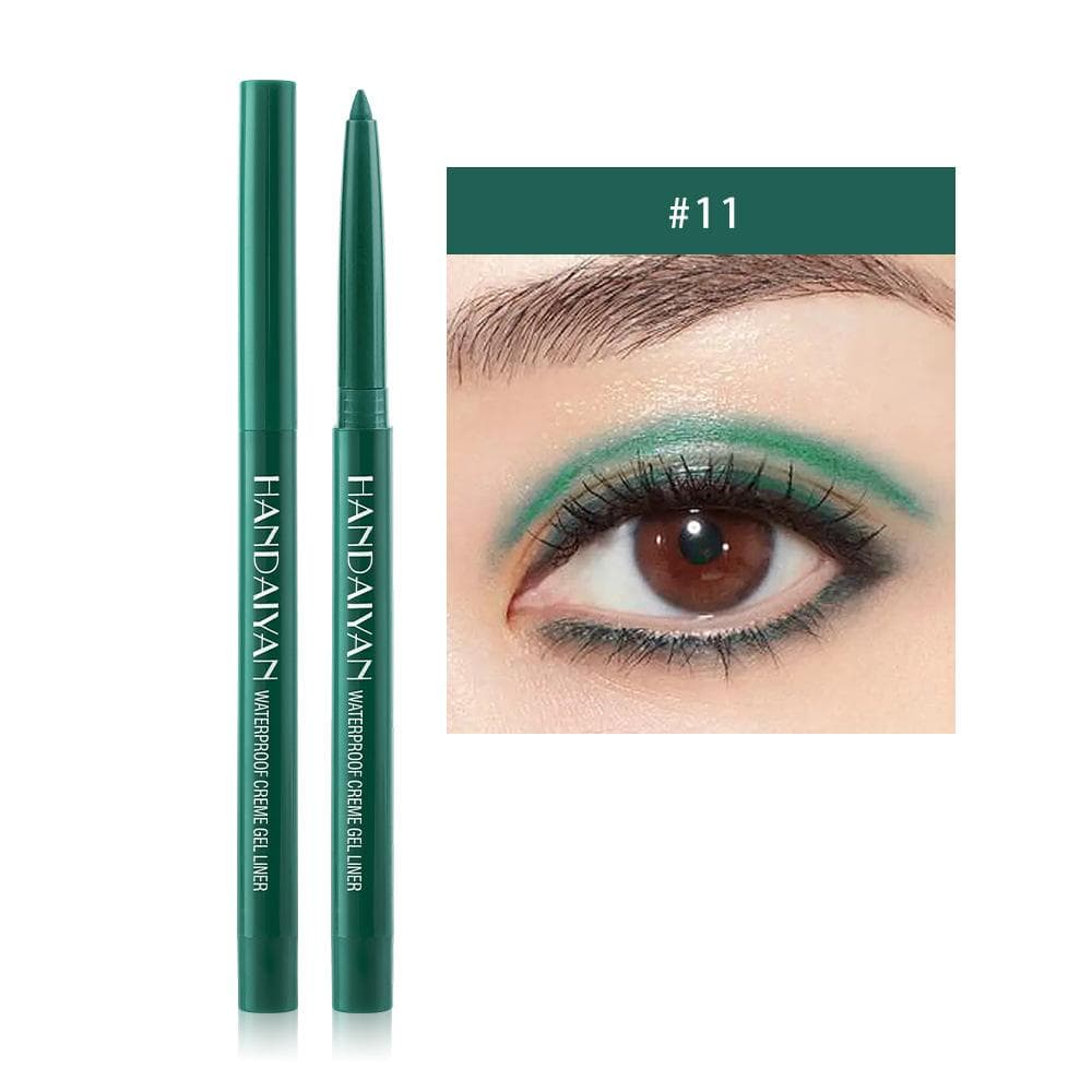 HANDAIYAN The New 20 -color Eyeliner Speed Dry Eyebrow Pencil Sweat Eyeliner Polar Rotation Shadow Pen 11