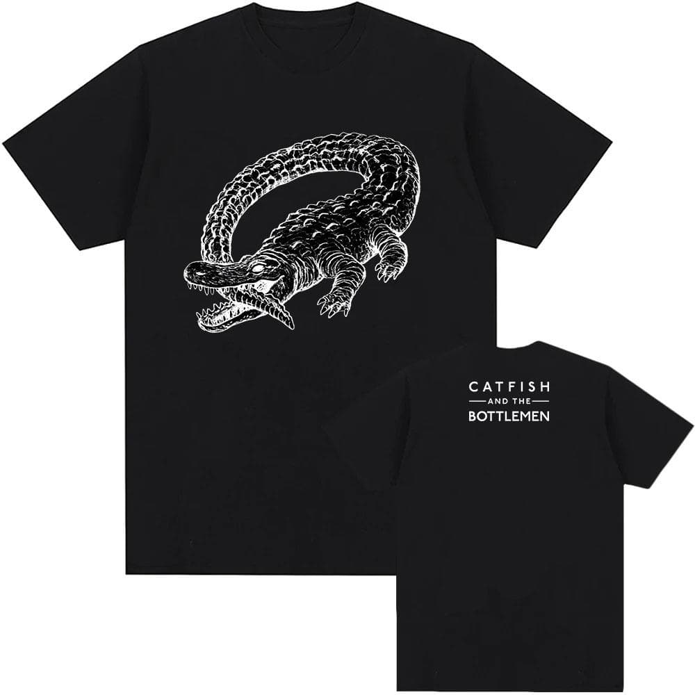 The Ride T-shirt Catfish and The Bottlemen Band Tshirts Hip Hop Rock Fashion Graphic T Shirt Cotton Summer Men Women Tees M