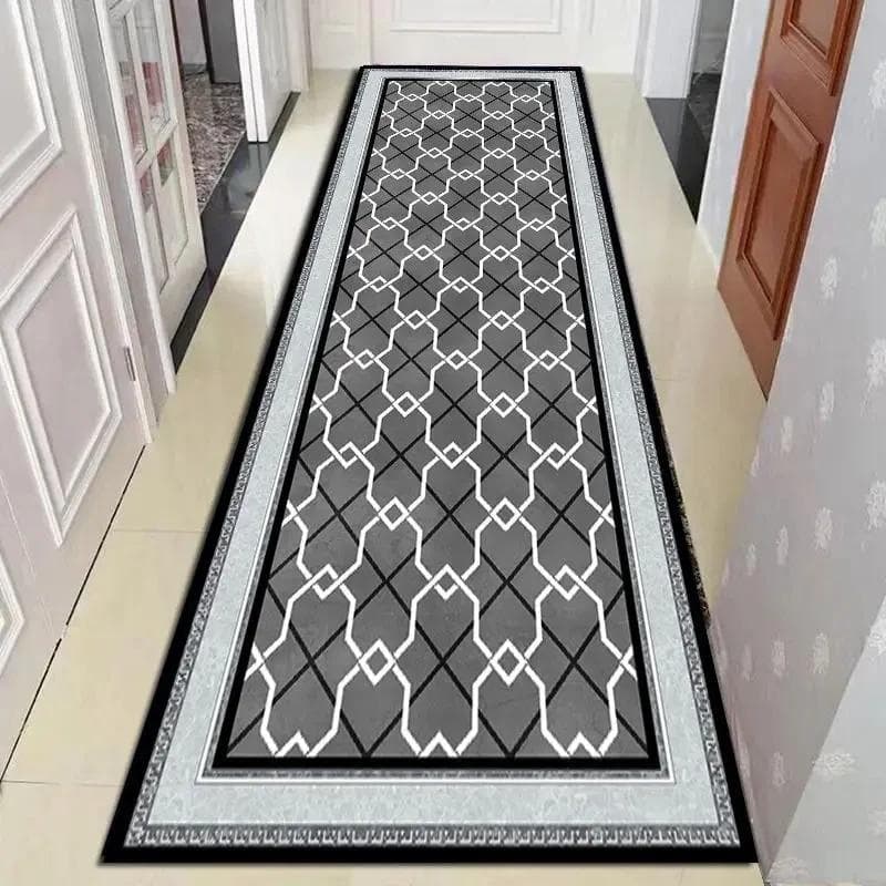 European Long Corridor Carpet Runner Home Hotel Hallway Decor Strip Rug Washable Villa Stairway Floor Mats Home Decoration 70x200cm