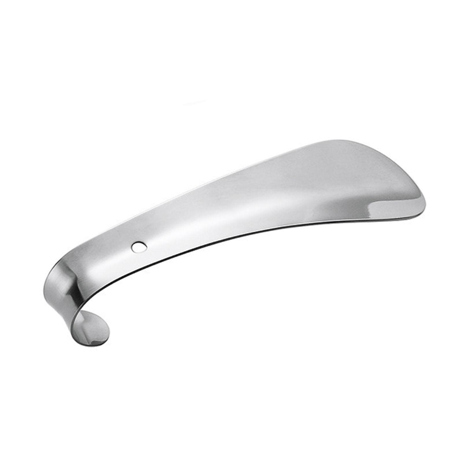 Stainless Steel Shoe Horn Portable Shoe Lifter Multifunctional Metal Shoe Helper for Sneakers