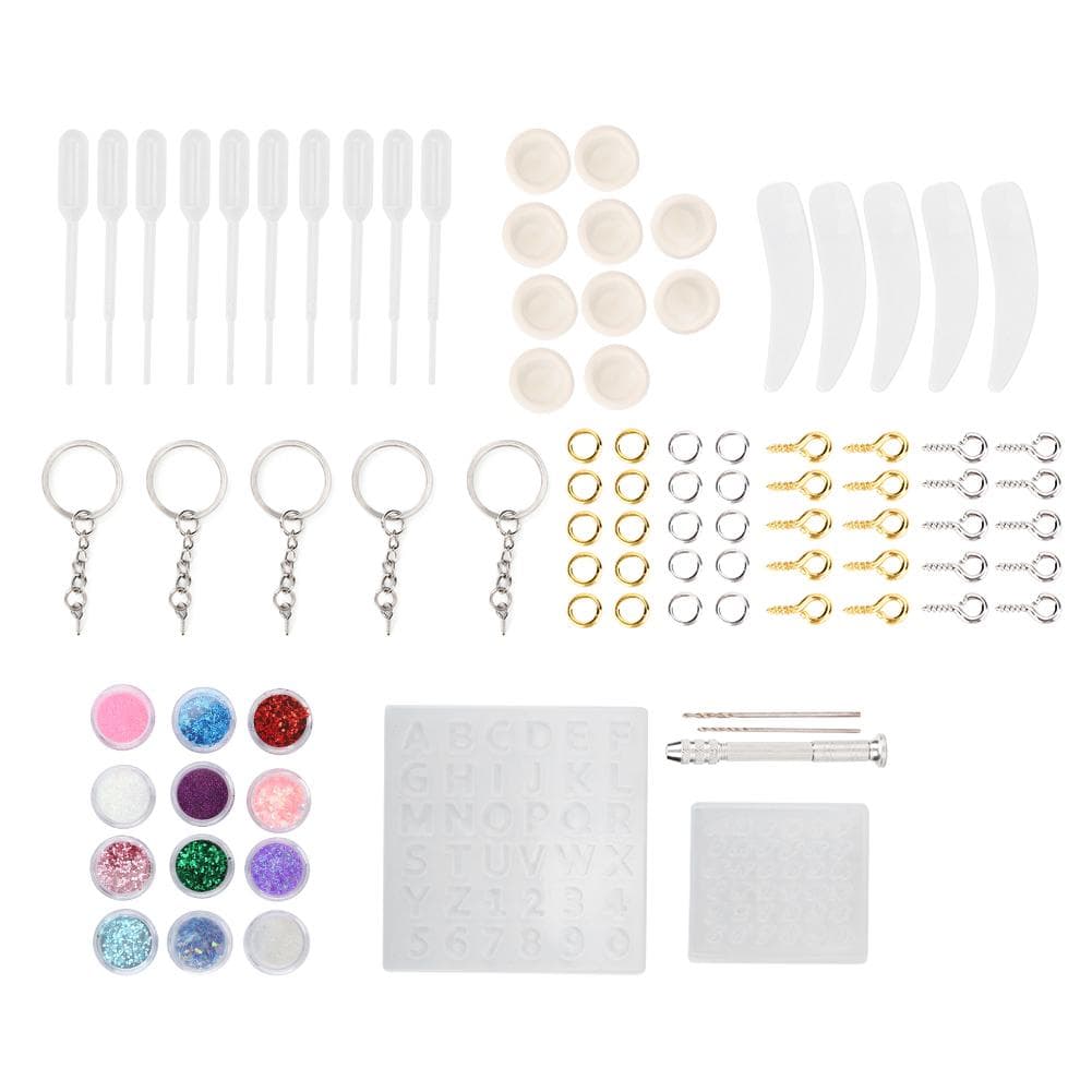 Epoxy Resin Silicone Mold Jewelry Findings Decoration DIY Making Tool Set Accessory