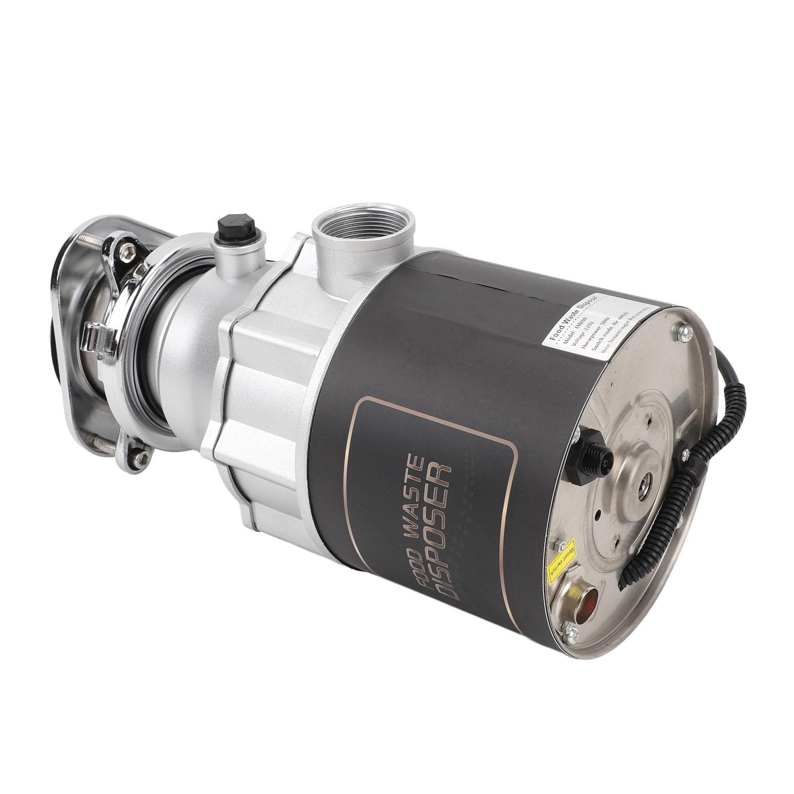 Garbage Disposal Food Waste Disposer 3800 RPM Stainless Steel Food Waste Disposer for Kitchen US US Plug