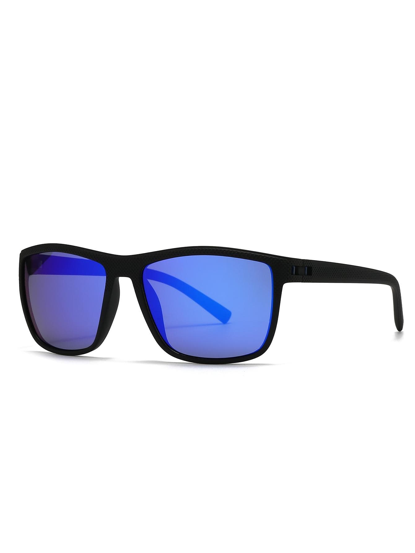 Trendy Cross-Border Sunglasses for Men Outdoor Sports Cycling Fishing Driving UV Protection Colorful Lenses