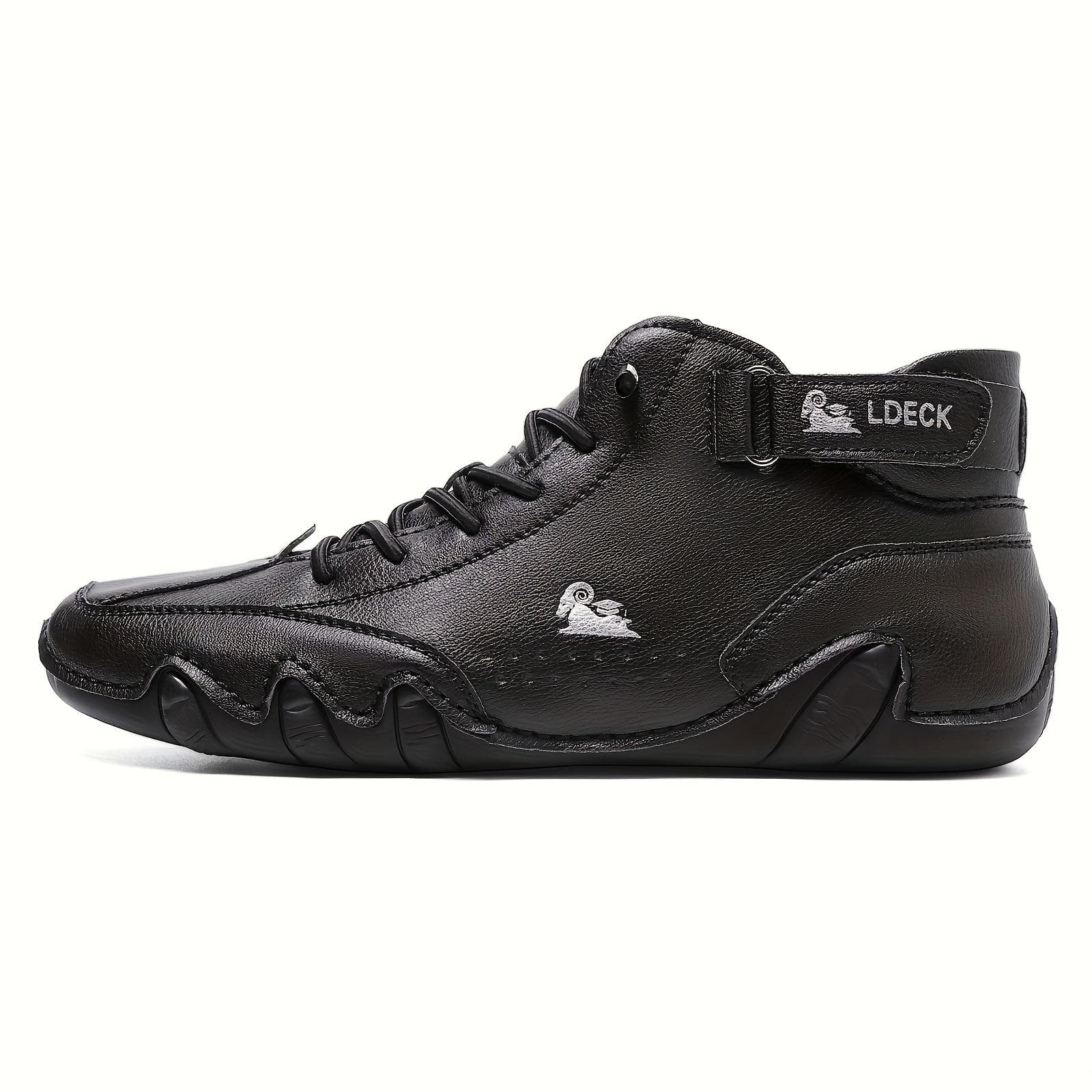 35-50 Size Couple Casual Boots Women's Stylish Lace Up Sneakers - Comfortable Low Top Outdoor Shoes Men Shoes 35 black