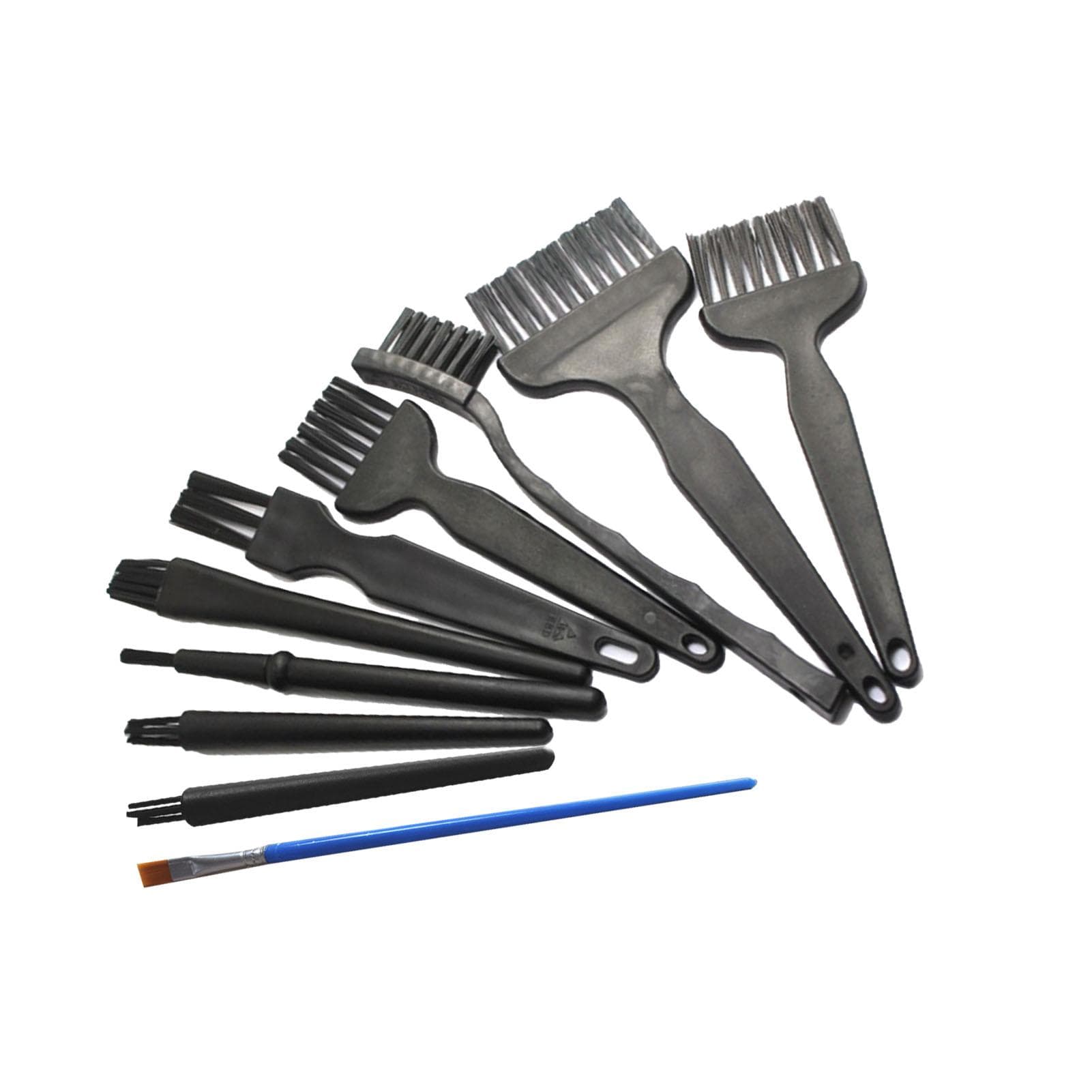 10pcs Keyboard Brush Kit Prevents Static Small Cleaning Dust Brush Kit for Phone Computer Keyboard