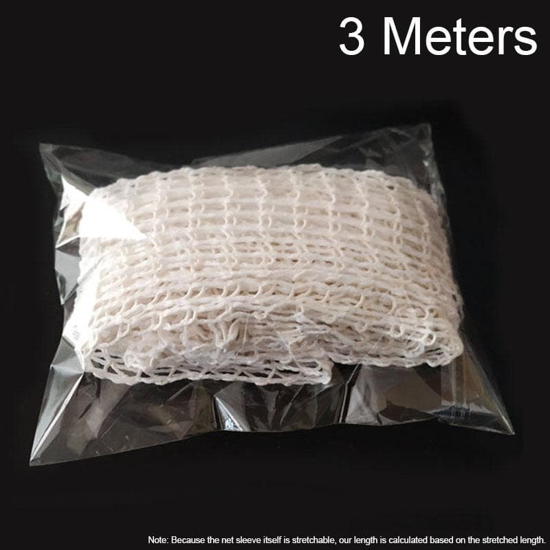 3 Meter Cotton Meat Net Ham Sausage Net Butcher's String Sausage Net Roll Hot Dog Net Sausage Packaging Tools 3 Meters