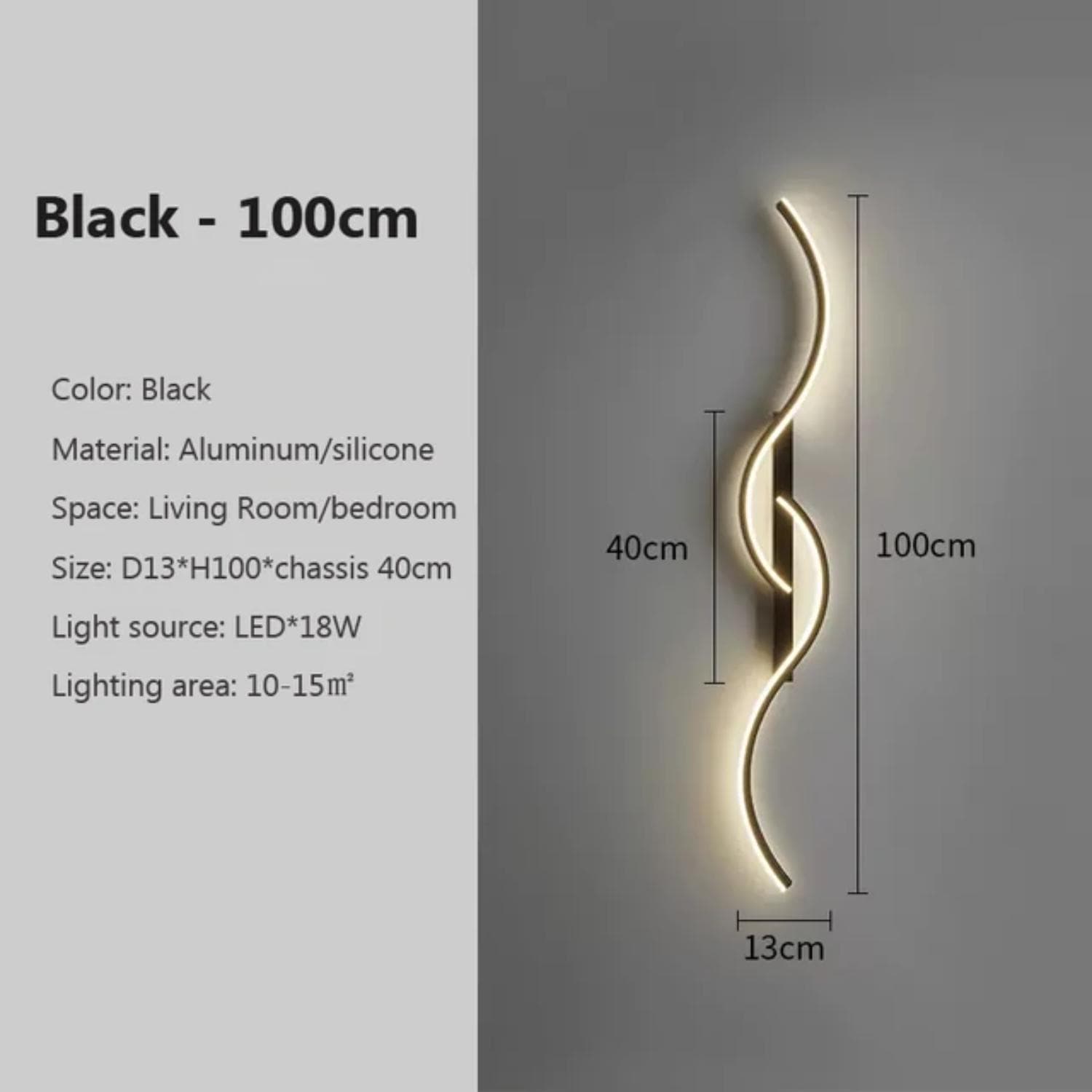 New Modern LED Wall Lamp Minimalist Led Light Bedroom Bedside Long Strip Wall Sconces Living Room Indoor Lighting Fixture Stepless dimming