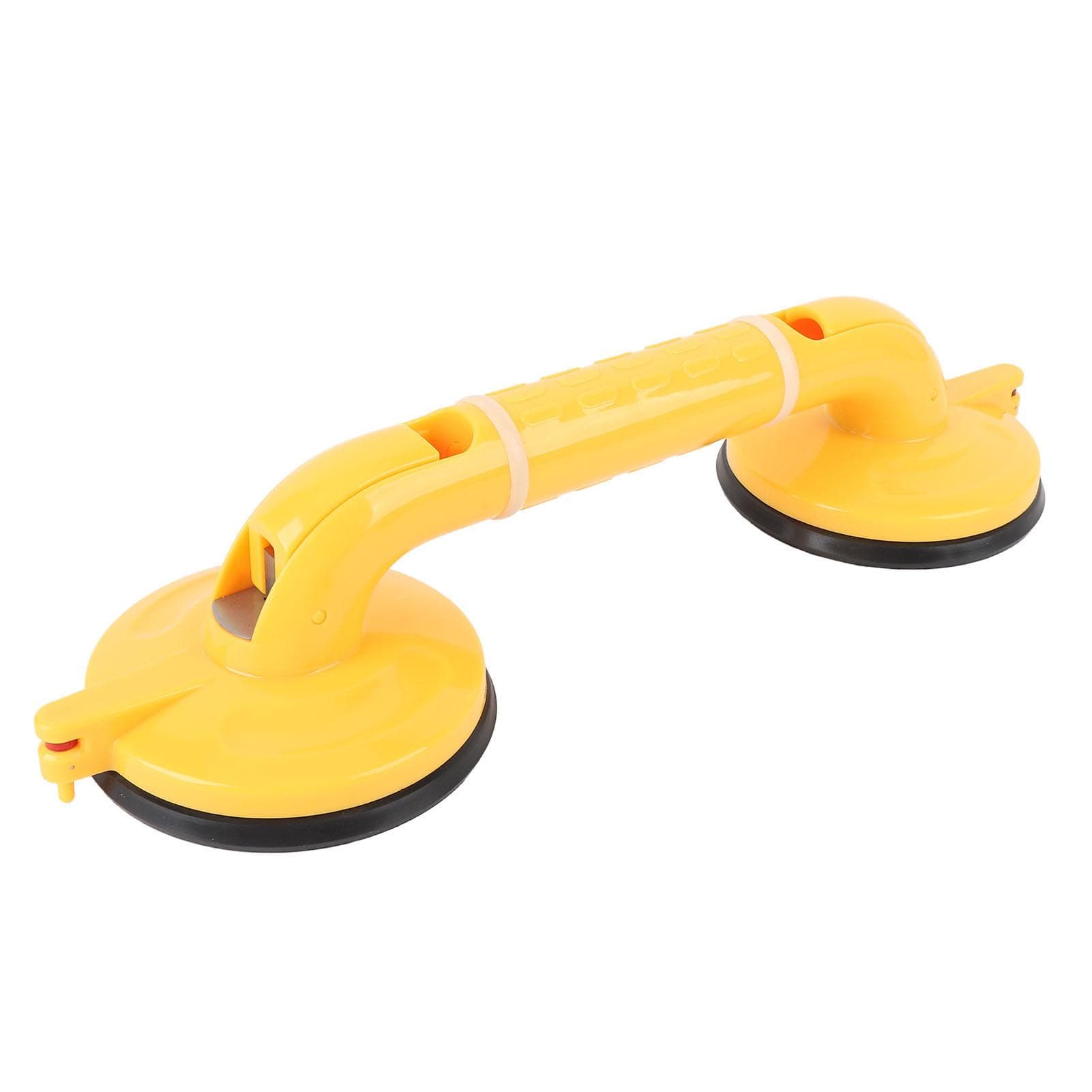 Bath Grab Bar Strong Suction Cup Anti Slip Shower Handle Shower Bar with Luminous Circles for