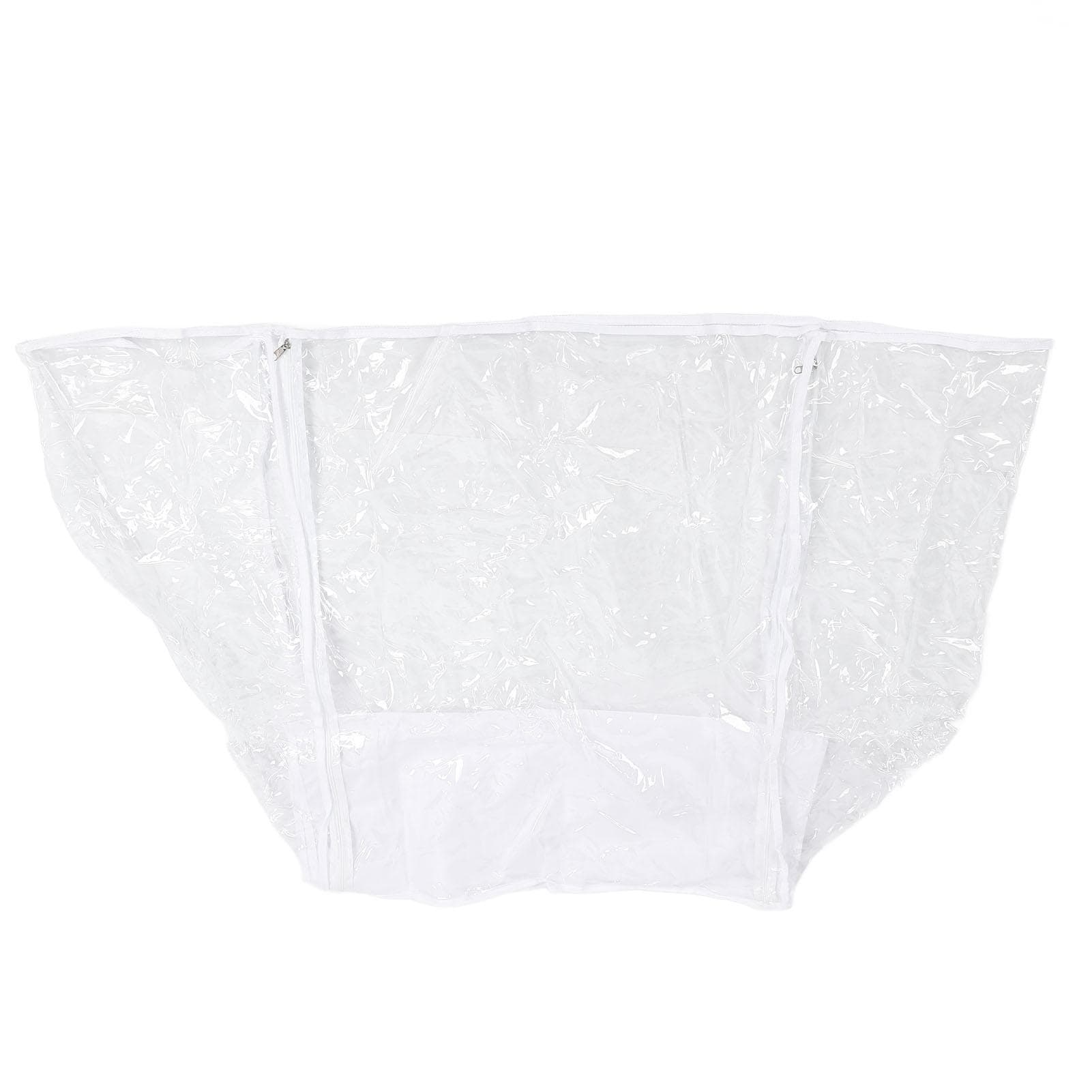Sheet Pan Rack Cover Transparent Foldable PVC Foodservice Bread Rack Cover for Home Kitchen 10 Tier