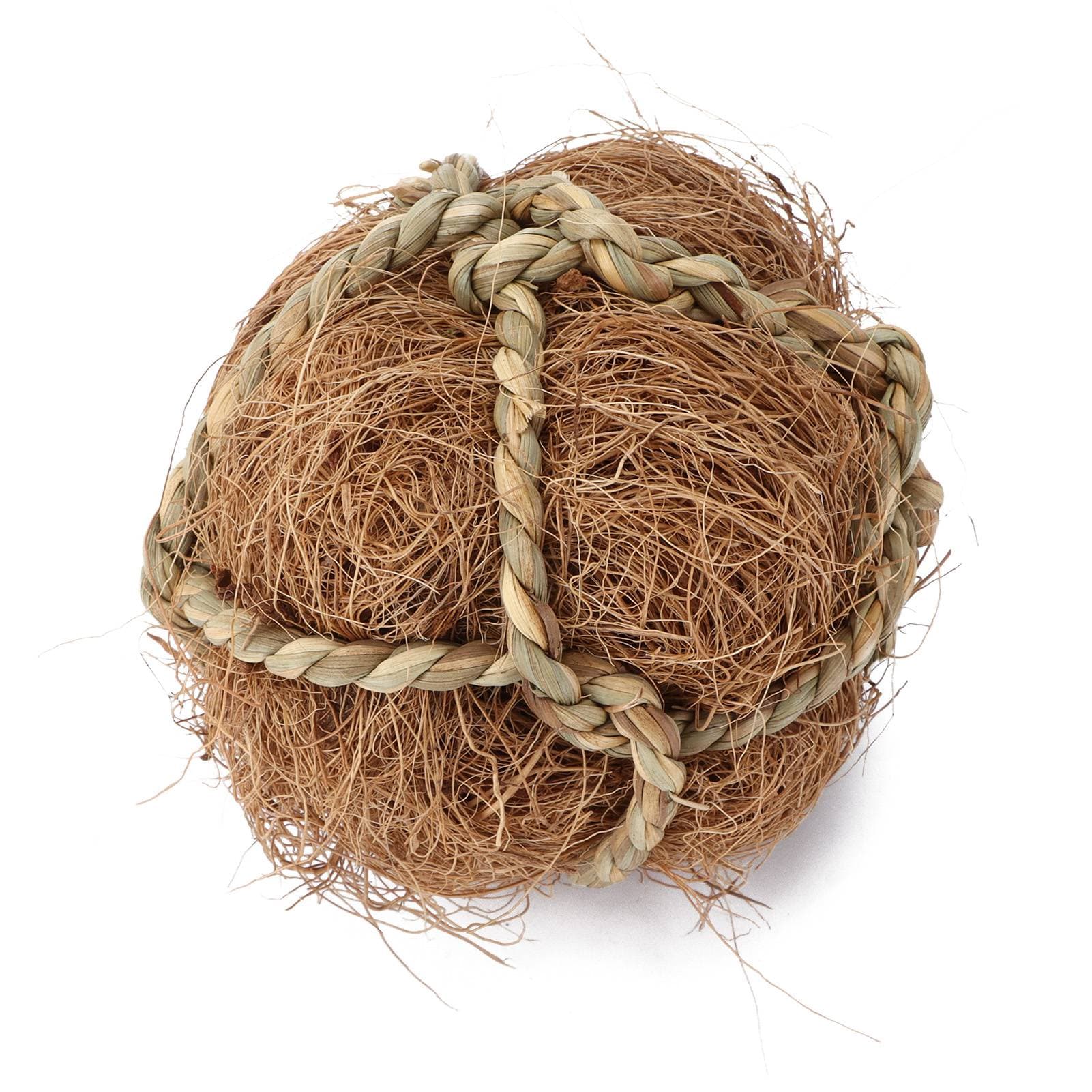 Coconut Fiber Balls Dental Health Rabbits Chewing Ball Toys for Rabbits Chinchilla