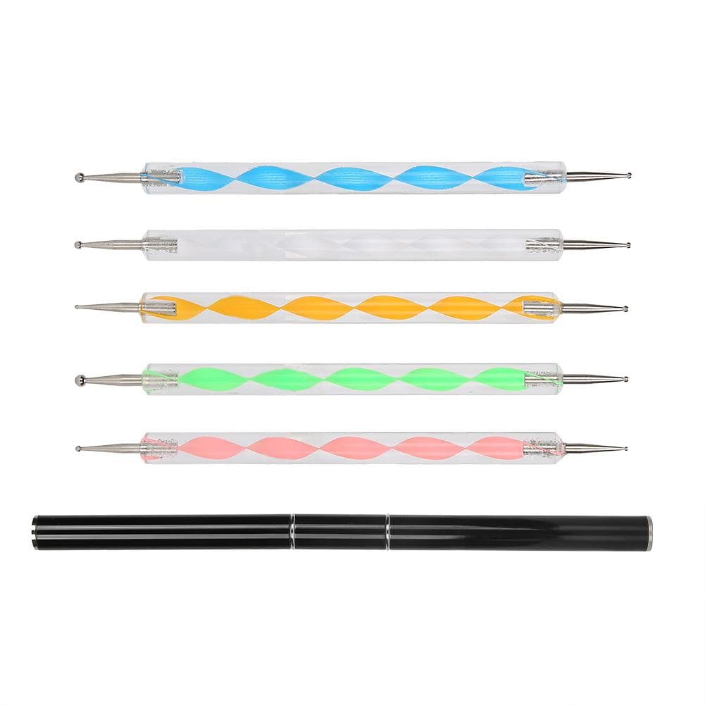 Nail Art Dotting Pen Manicure Tool Set DoubleEnd UV Gel Painting Pen Manicure Accessories