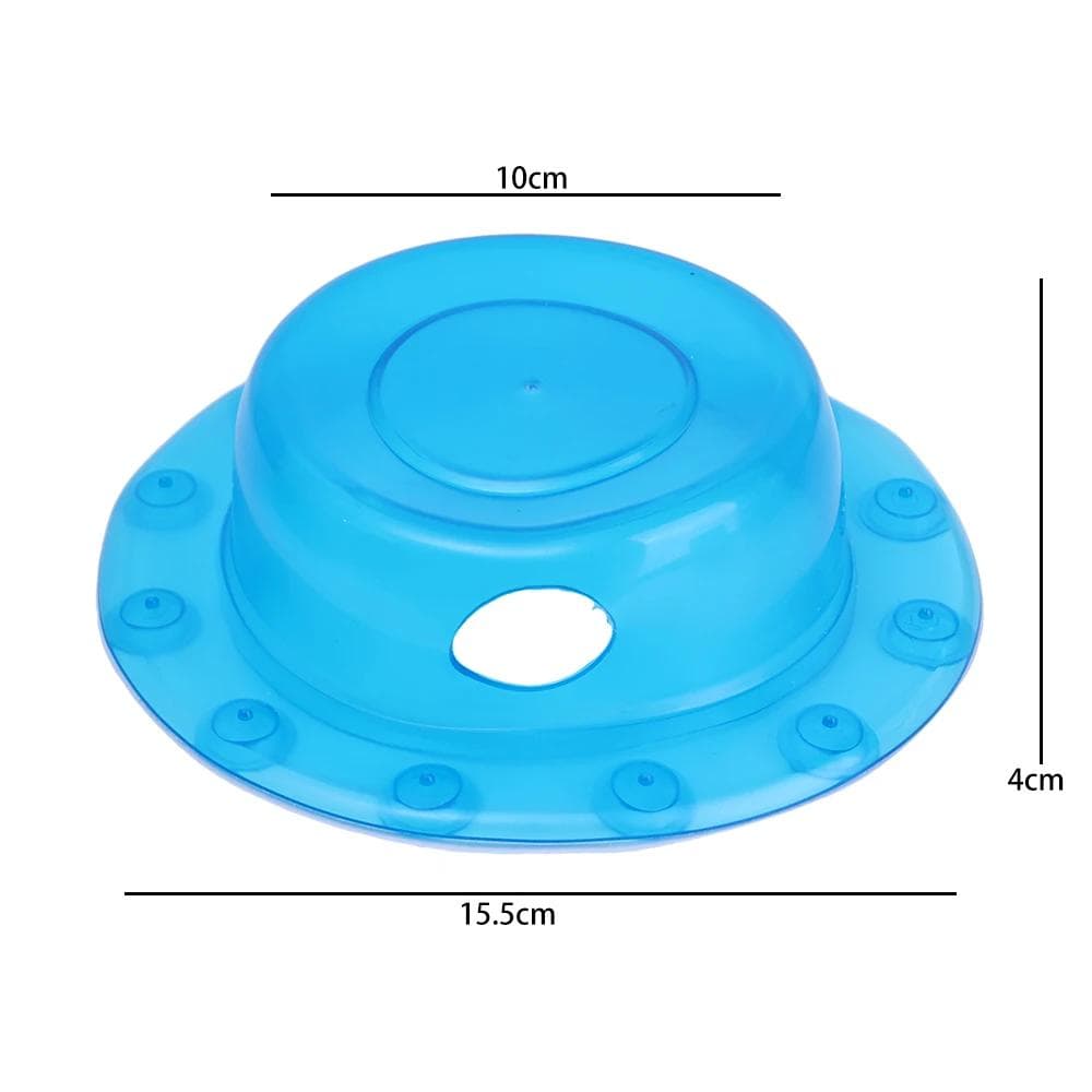 Bath Overflow Drain Cover Anti-spill Stopper Water Stop Plug Tub Home Bathroom Accessories Baby Shower Wash Basin Drain Block 1PC blue