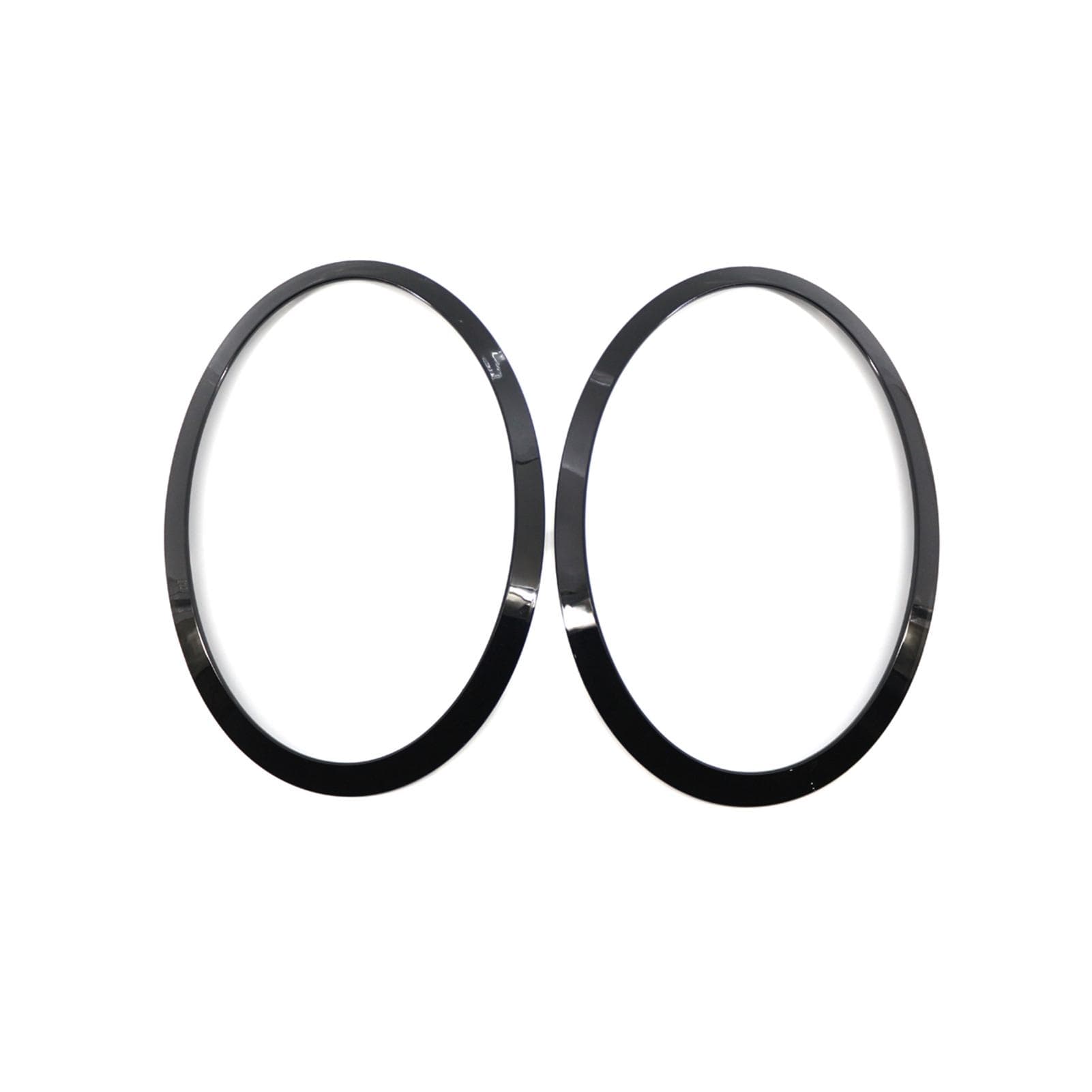 Headlight Trim Ring 2pcs Replacement for BMW MINI COOPER F55/F56/F57 2014-2021 OEM 51137300631, black
