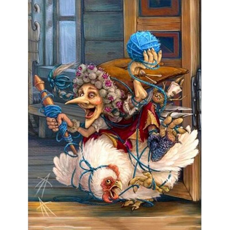 Diamond Embroidery Cartoon 5D Diamond Painting Halloween Decoration Painting Picture Gift 20X30CM
