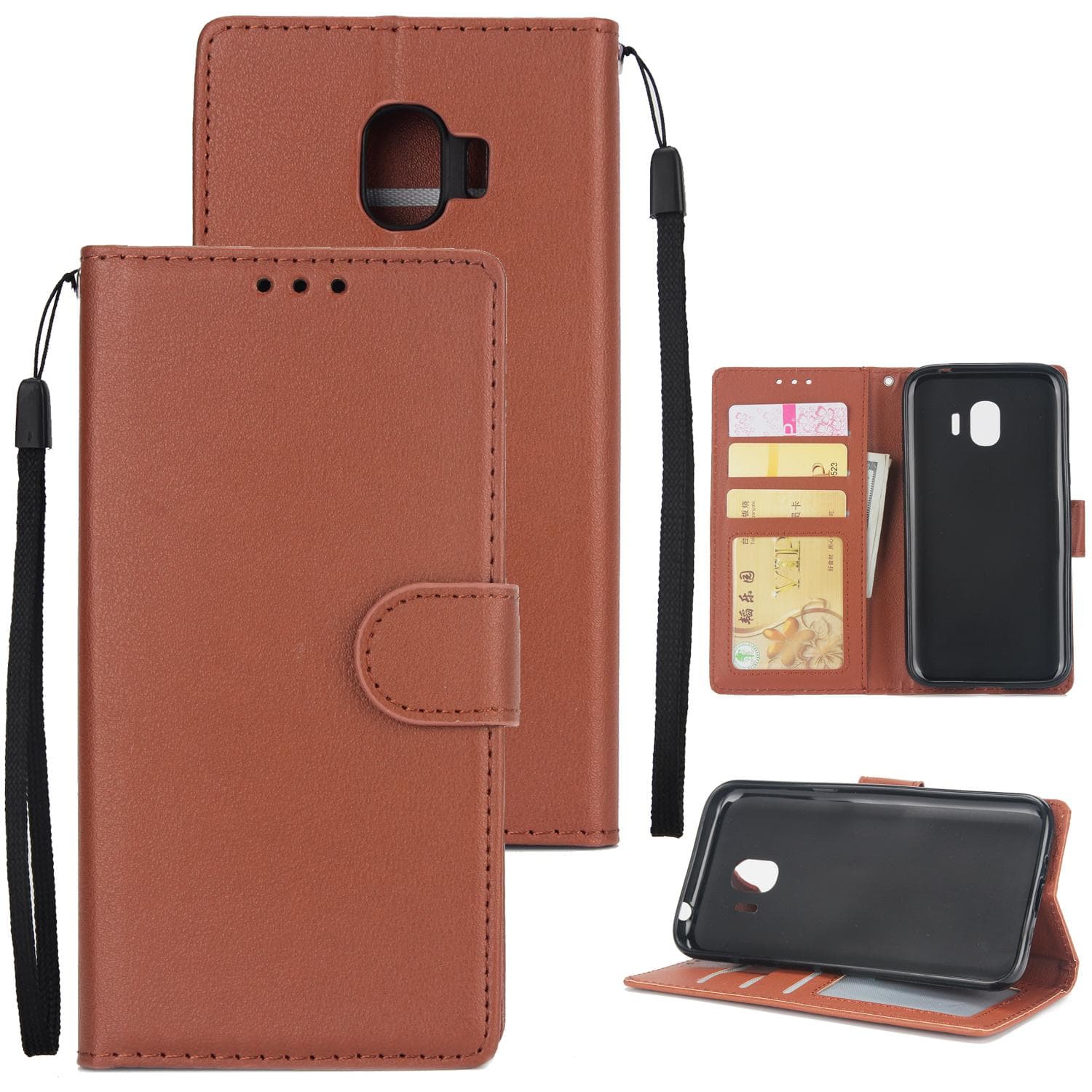 Flip Leather Wallet Case for Samsung Galaxy J2 J3 J4 J6 J7 J8 2018 J5 2016 2017 J6 Prime Plus A01 Core A32 A42 S30 Ultra Funda Galaxy S30