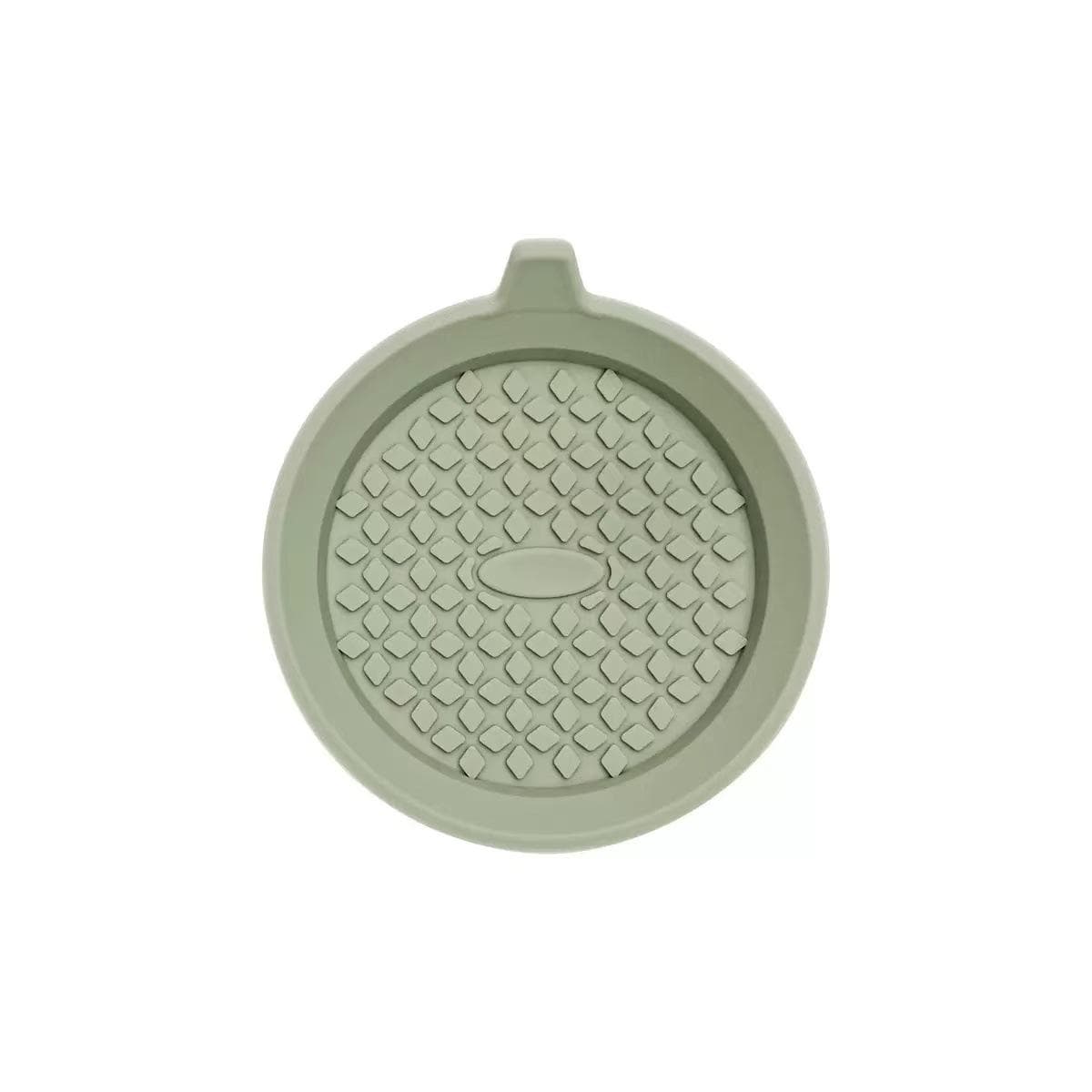 Car Coaster, Silicone Car Coaster/Coaster - Universal Anti Slip Recessed Car Interior Accessories - Car Cup Holder Insert Coaster green