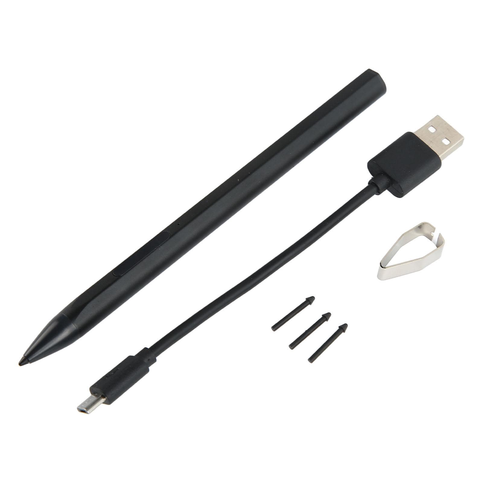 Tablet Stylus Pen for Microsoft Pro7 6 5 4 3 X for Laptop for Book for Studio for 3 Go with 3 black