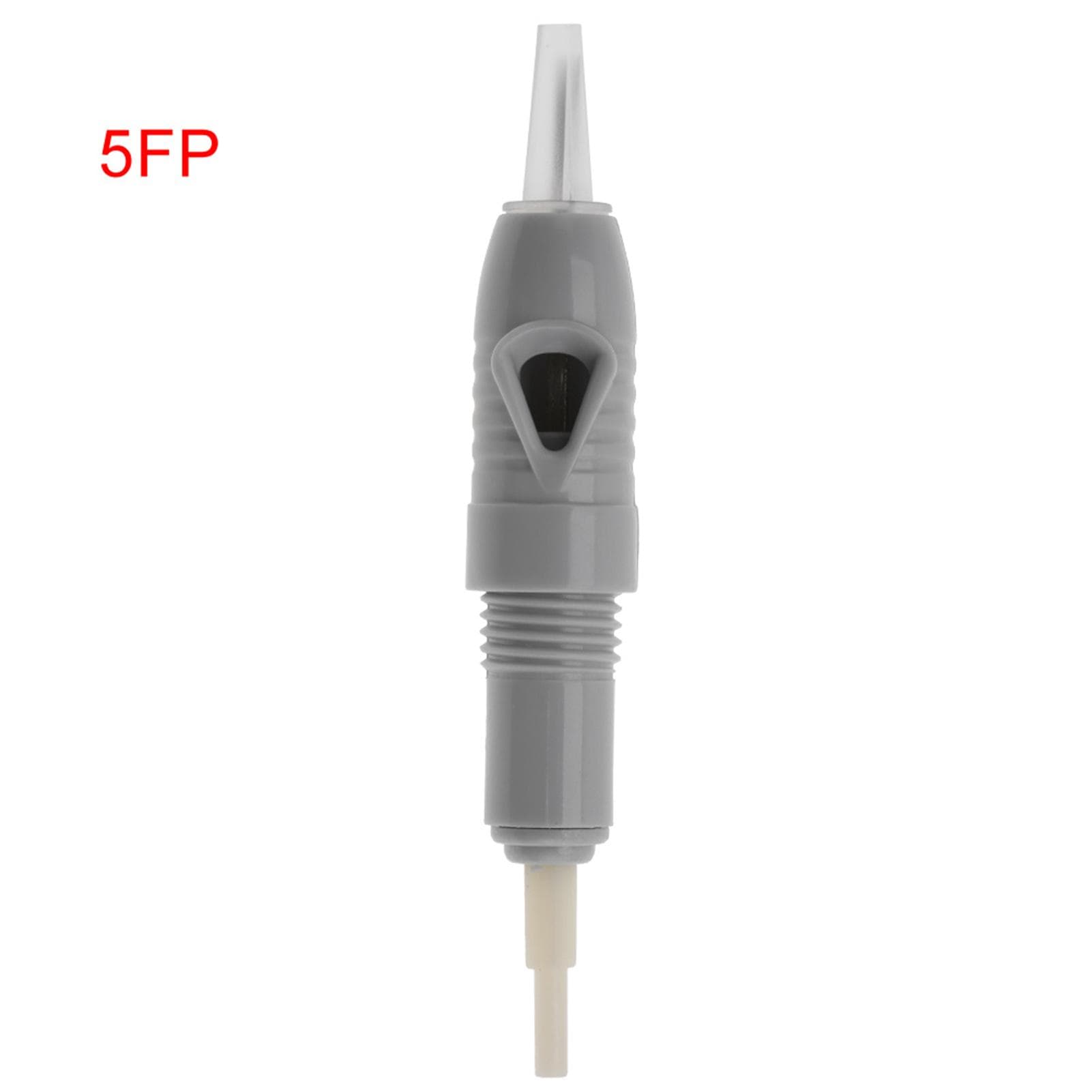 10Pcs Eyebrow Lip Tattoo Cartridge Rotary Micro needle Disposable Sterile Needle (5FP)
