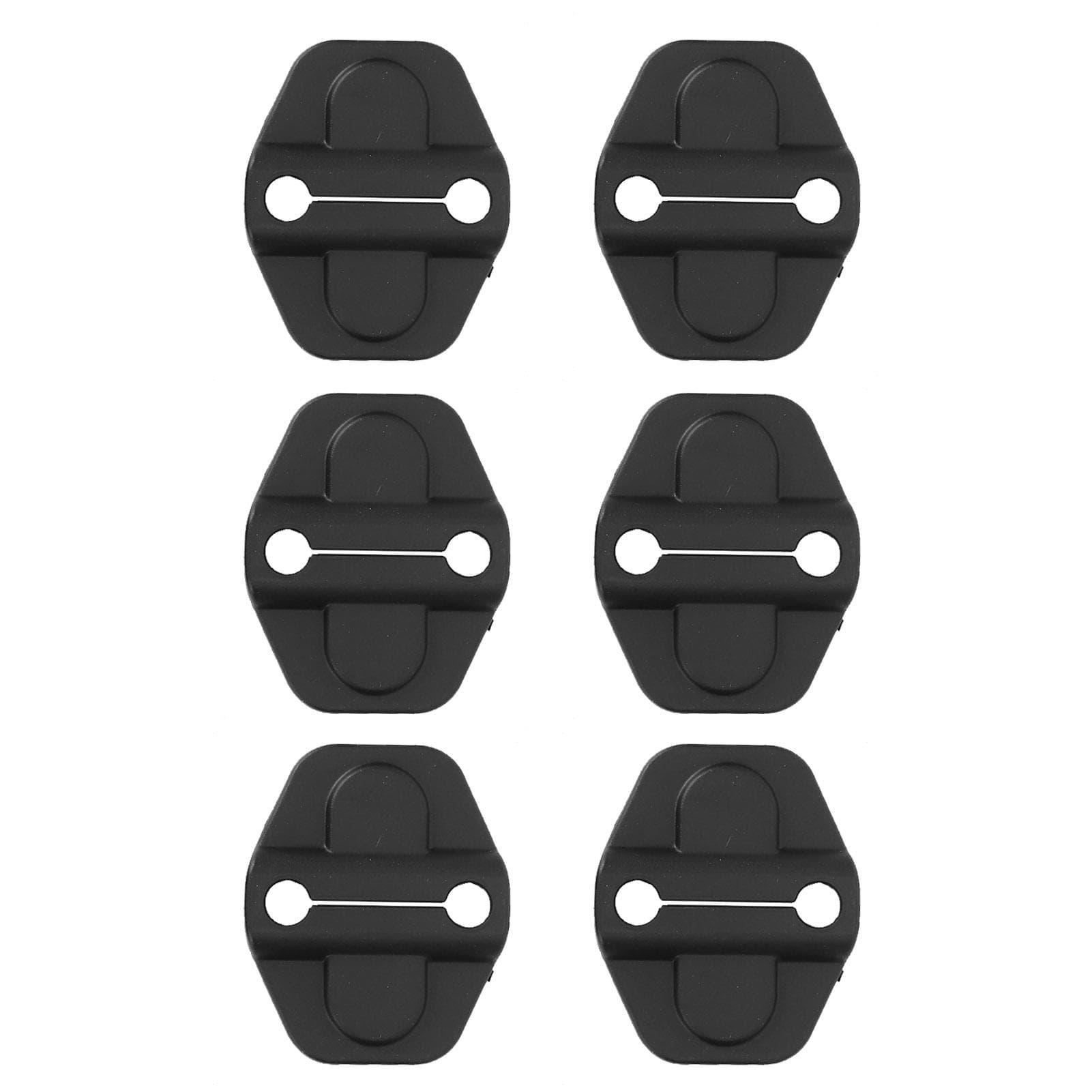 6pcs Door Lock Covers Protection Trim Replacement for Jeep WranglerGrand Cherokee
