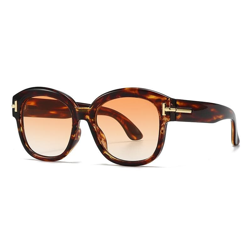 Trendyy Lh260 European American Modern Retro Large Frame Sunglasses Cross Border Exclusive Hot Sale