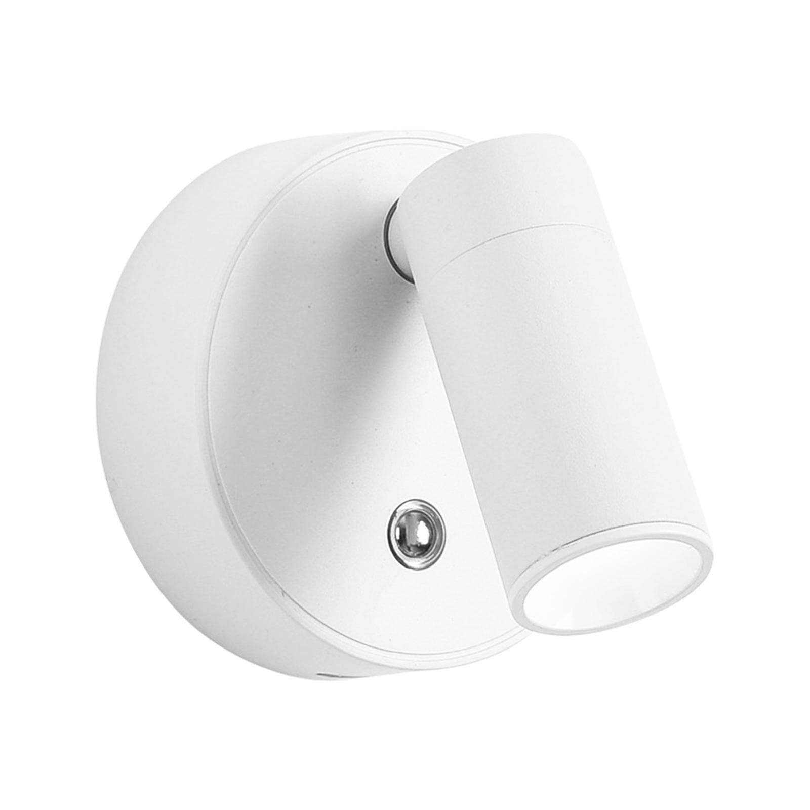 Modern Spotlight Magnetic Wall Lamp Dimmable Bedroom Bedside Reading Light Touch Switch Cold Light white