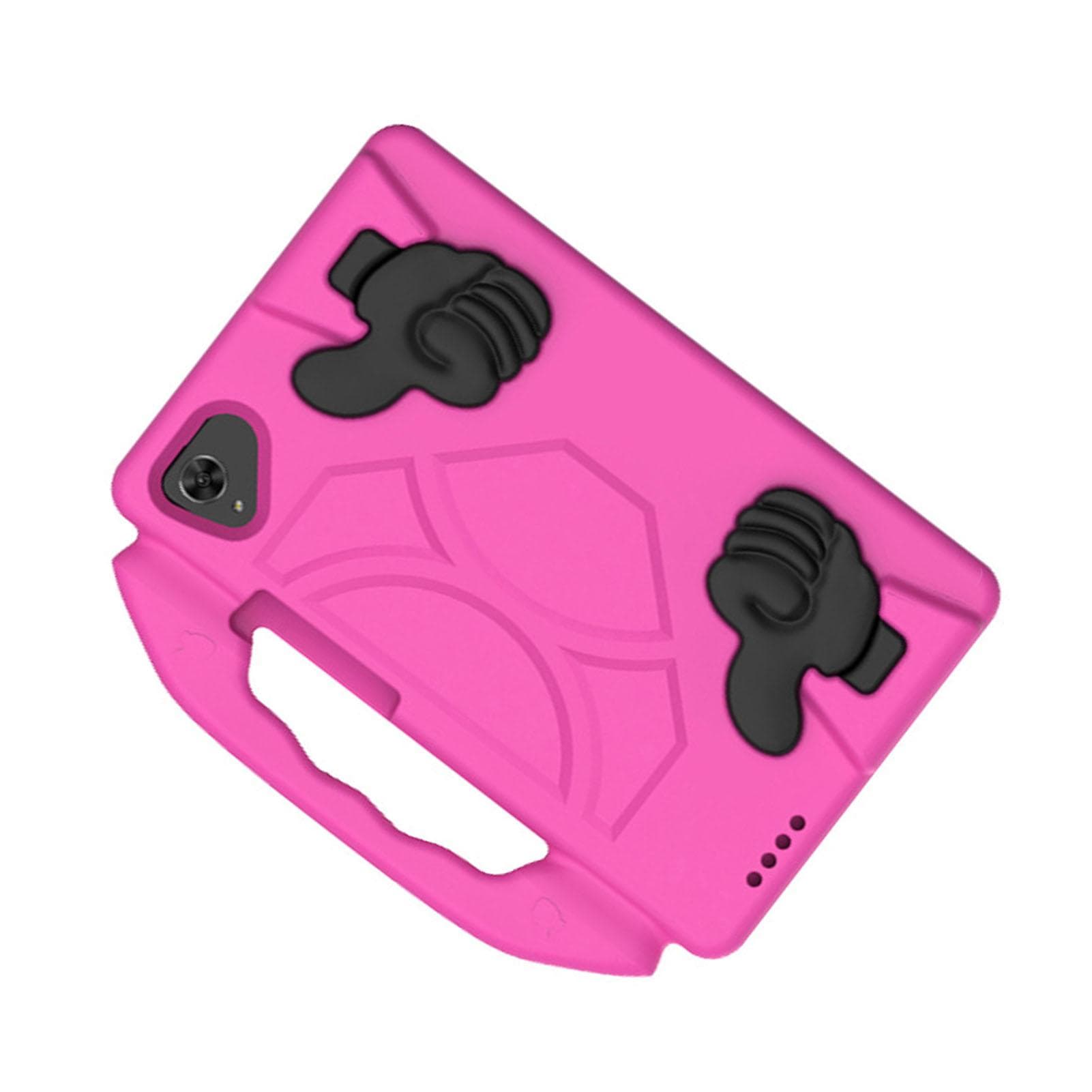 EVA Tablet Cover for Samsung T220 T225 Rose Red 360 Degree Protection Handheld Function Tablet Case