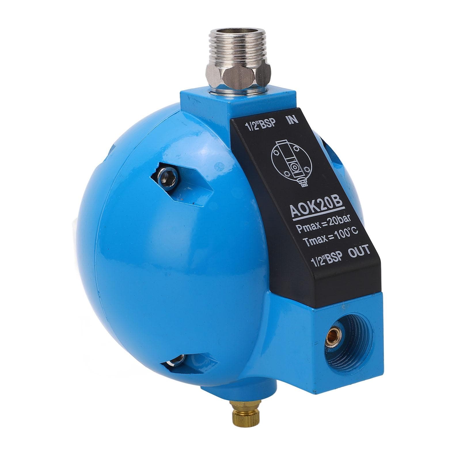 Drain Valve DN15 20bar Automatic Floating Ball AOK20B Accessory for Air Compressor