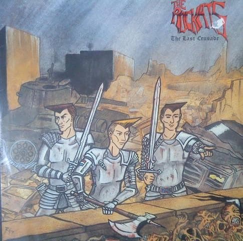 CD ROCKATS - Last Crusade TOMBCD2005 Tombstone Recor 1990 Netherland Rock Used