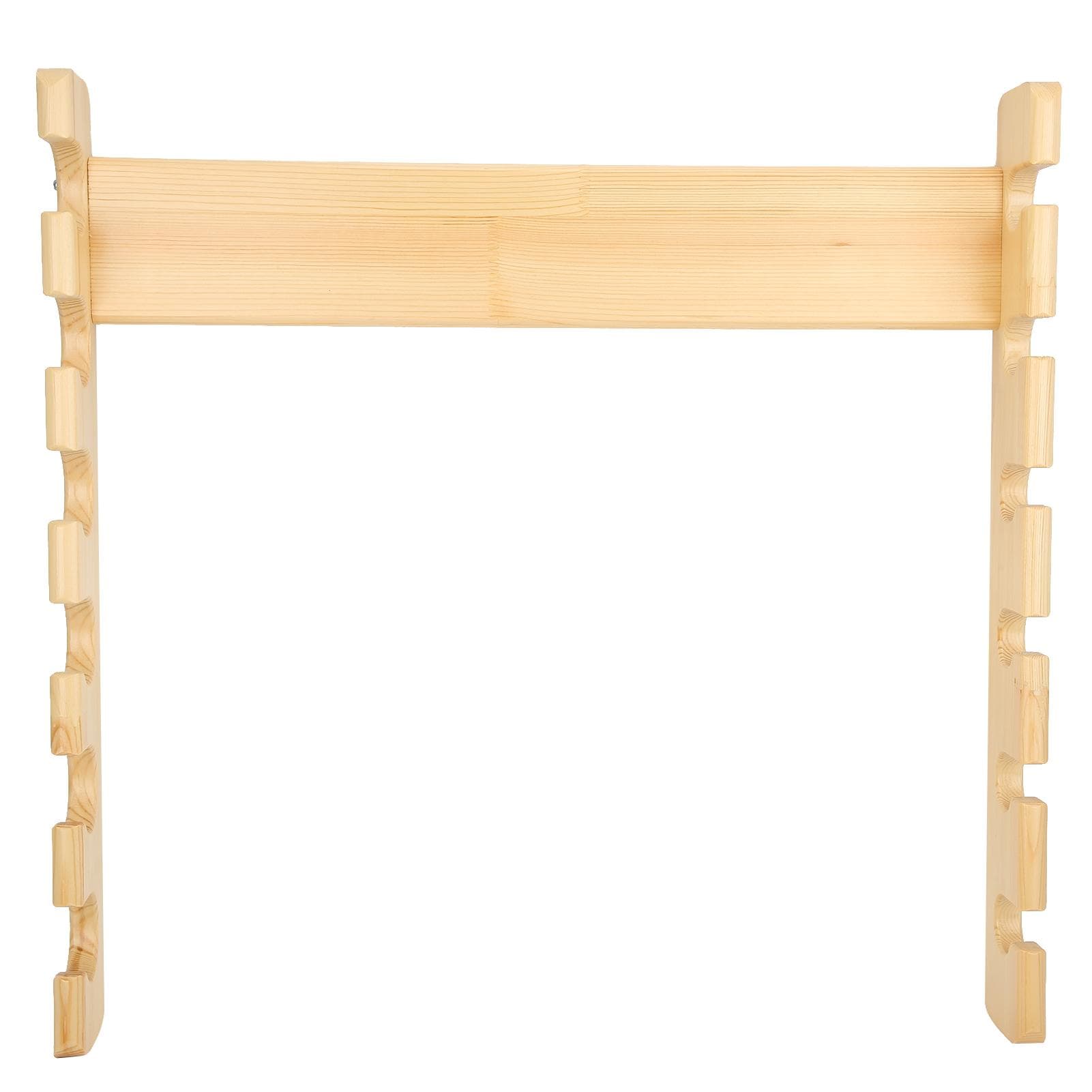 Fishing Rod Storage Rack Holder Pole Bracket WallMounted 6 Position Bamboo Showing Stand