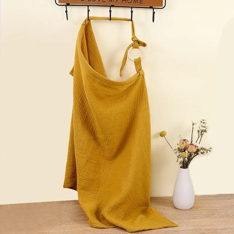 Breathable Baby Nursing Cover Maternity Breastfeeding Cover Cotton Baby Feeding Blanket Privacy Apron Stroller Blanket