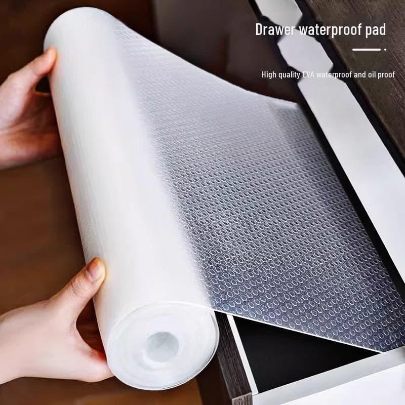 Thick Transparent EVA Drawer Mat for Cabinet, Shoe Cabinet - Non-stick, Anti-dirty, Waterproof, Non-slip, Moisture-proof 45*150cm transparent