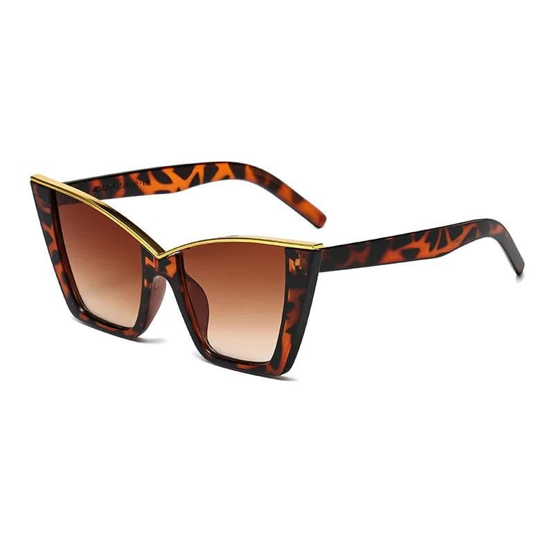 Vintage Cat Eye Sunglasses Women Retro Square Small Frame Designer Shades Fashion Sun Glasses Female Brand Oculos De Sol 1PC