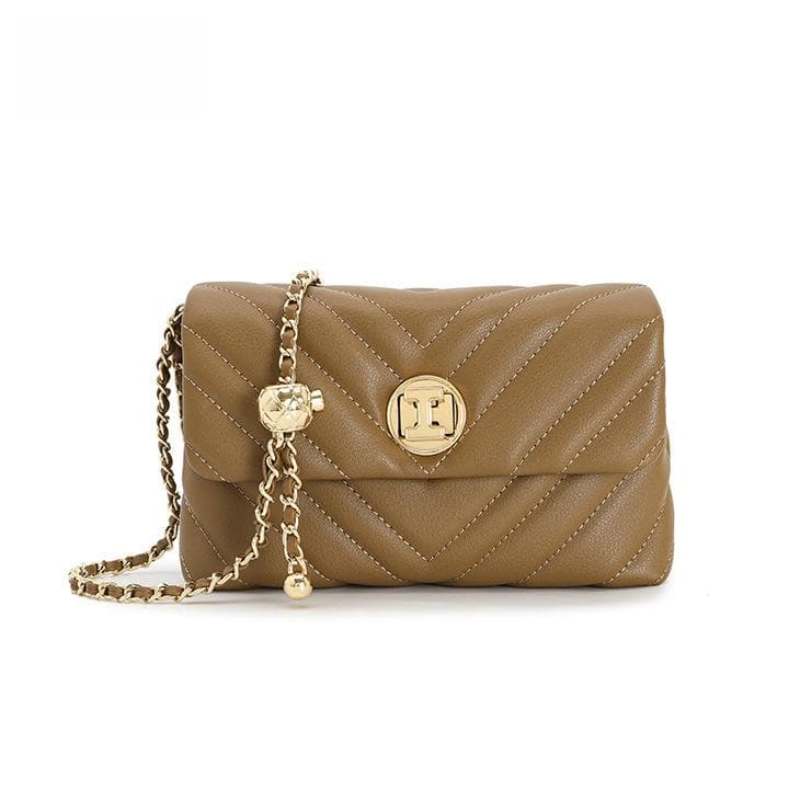 Spring High-end Texture, Fashionable and Versatile Women's Single-shoulder Bag, Crossbody Handbag, Small Square Bag 19*6*12cm