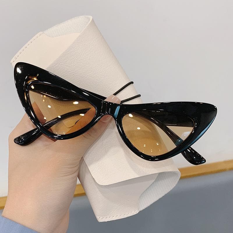 Fashion Vintage Cat Eye Sunglasses Women Luxury Brand Designer Punk Sun Glasses Sexy Ladies Shades UV400
