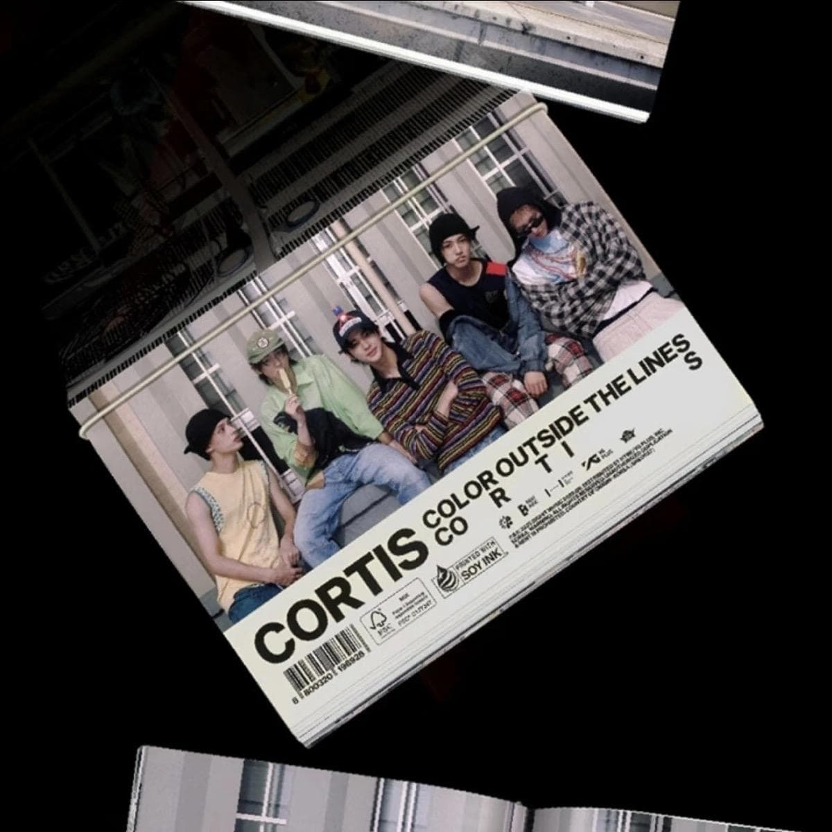 Cortis COLOR OUTSIDE THE LINES 1st album Scene 1-1 set