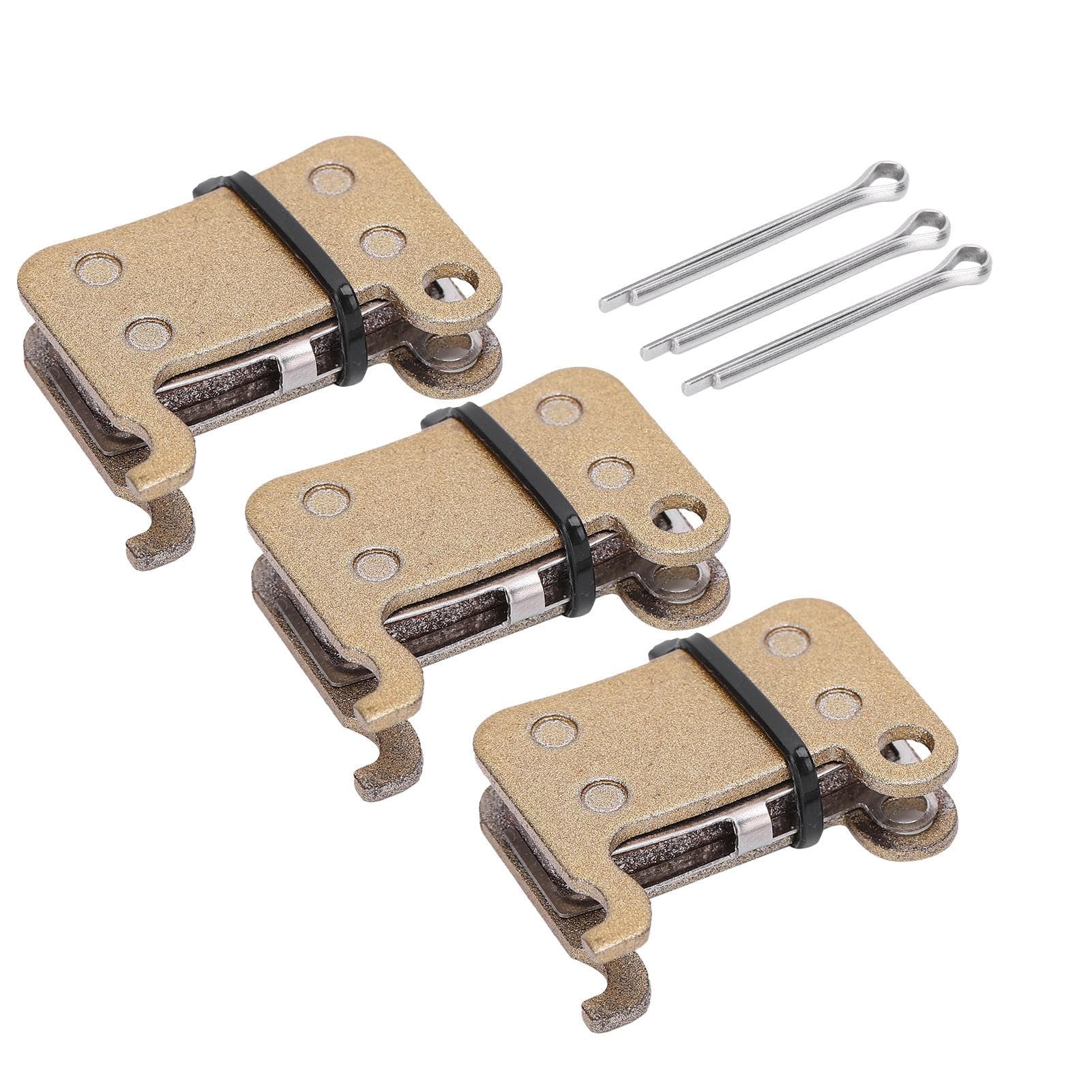 3 Pairs M965 Mountain Bike Disc Brake Pads Metallic BB7 Electromobile Brake Pads