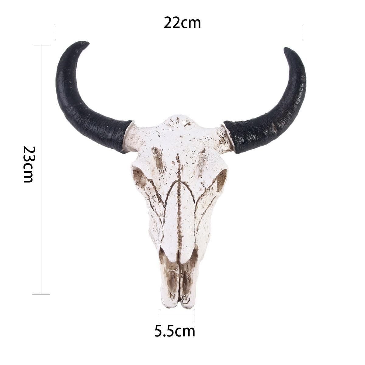Resin Crafts Animal Skull Bull Head Pendant Home Bar Restaurant Wall Decoration Pendant bull head