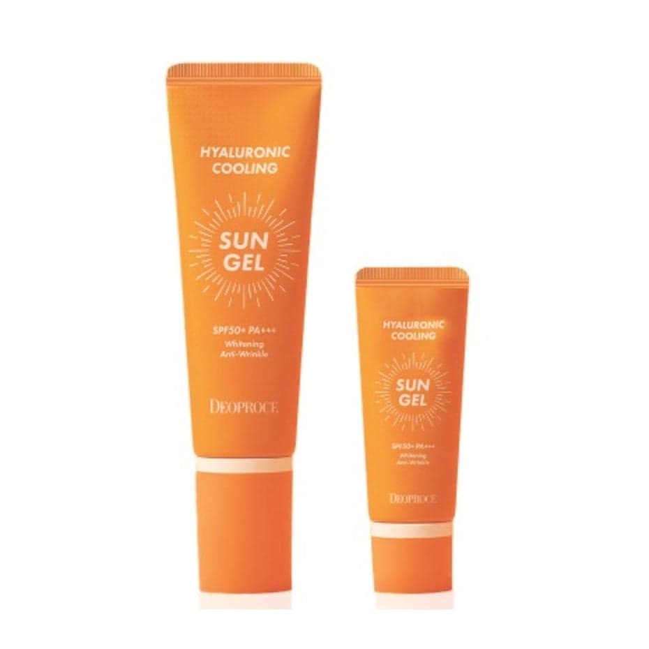 Deoproce Hyaluronic Cooling Sun Gel Special Edition SPF50+ PA+++ 50ml + 20ml*1Set/2Sets/3Sets/4Sets 1Set