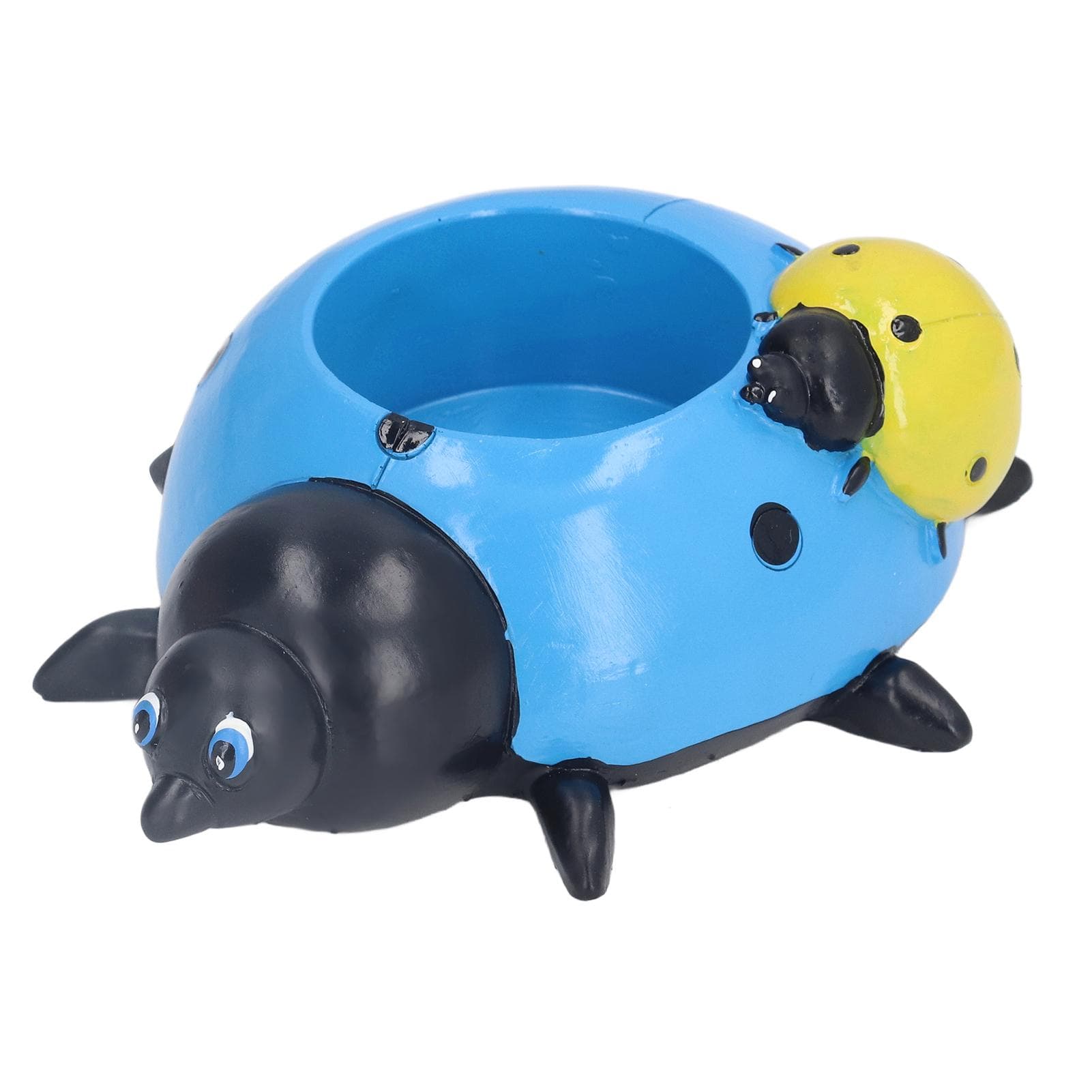 Ladybugs Flower Pot Simulation Cute Resin Animal Succulent Plant Container for Garden Decorations
