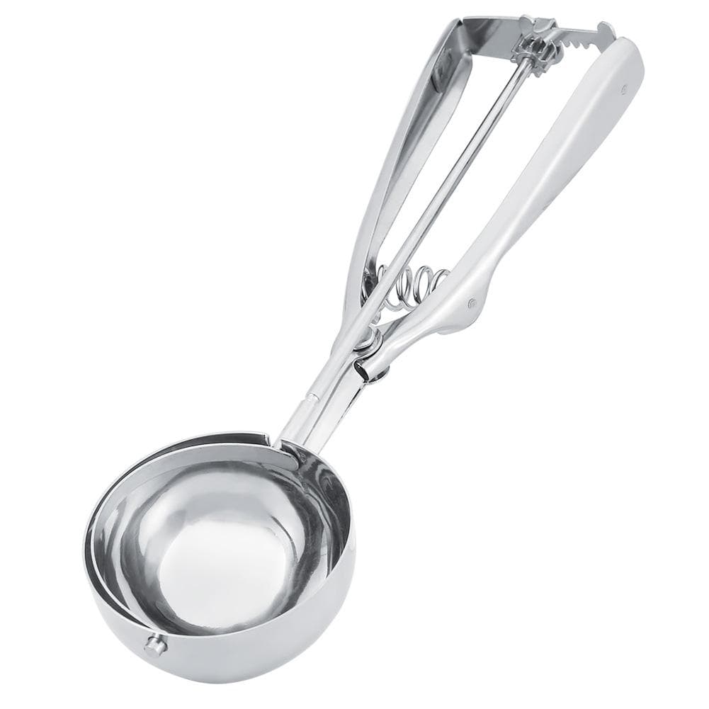 Household Stainless Steel Ice Cream Spoon Scoop Cream Dipper Kitchen Accessories (Big) Large