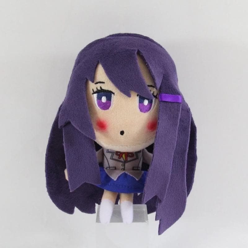 20cm Doki Doki Heartbeat Literature Club Plush Doll Kawaii Cartoon Anime Sayori Plush Toy Cute Yuri Natsuki Monika Decor Gifts bisque