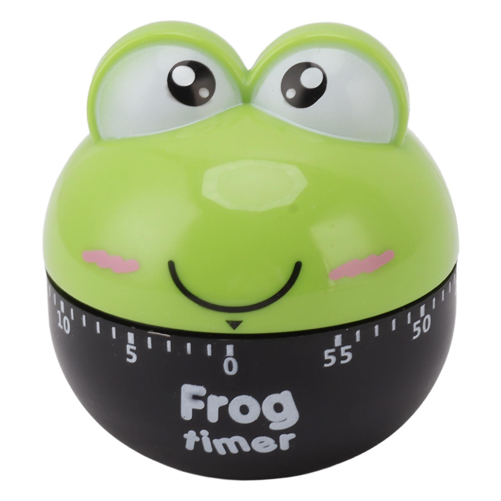 Cartoon Machinery Timer High Accuracy Adjustable 60 Minutes Mechanical Kitchen Cooking Timer for Green