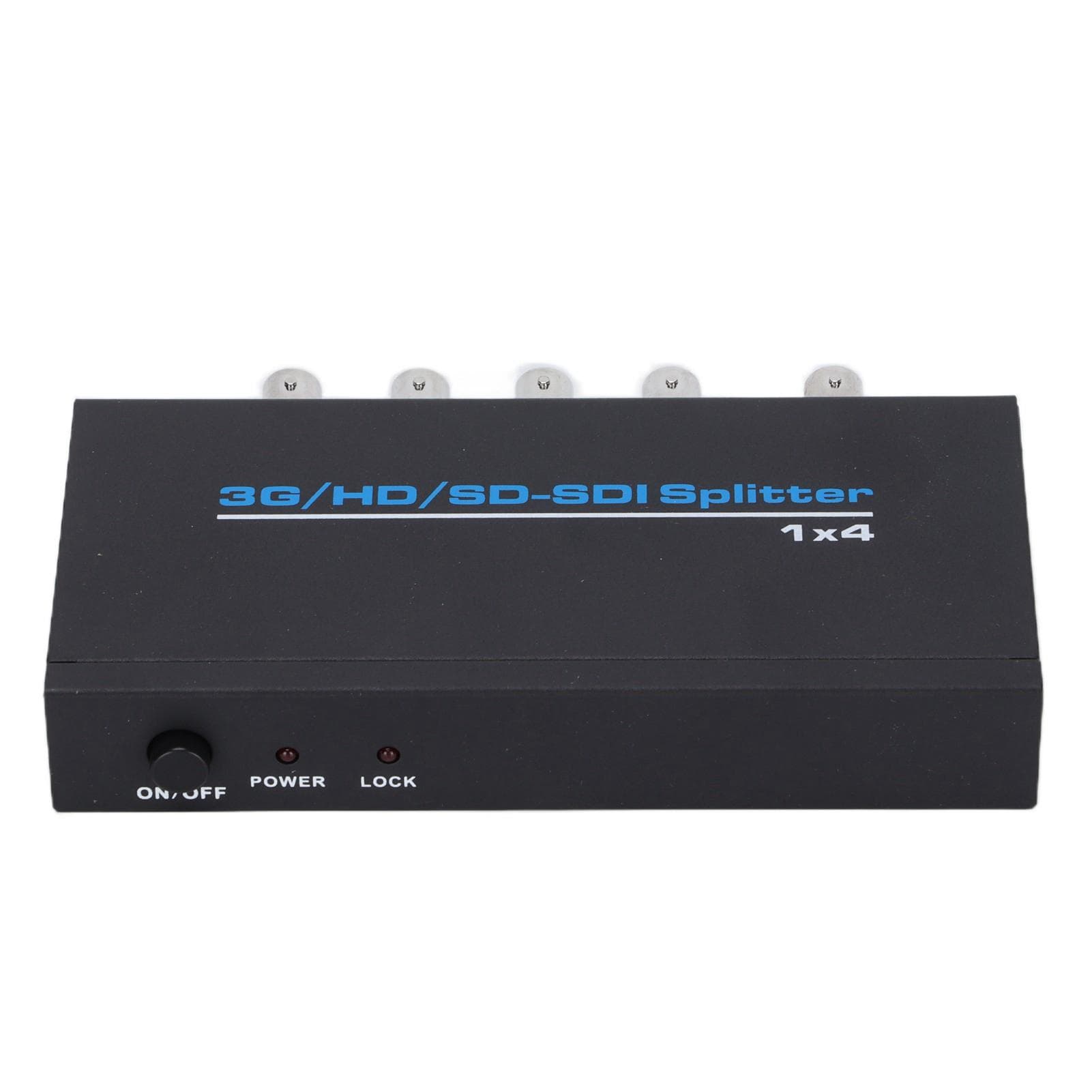 SDI 1 Input 4 Outputs Splitter Professional Signal Split High Resolution SDI Distribution Amplifier UK Plug