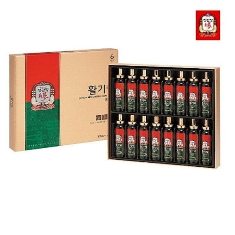 Jung Kwan Jang Hwal Gi Ruk Red Ginseng Vitality Set – 20ml x 16 Bottles